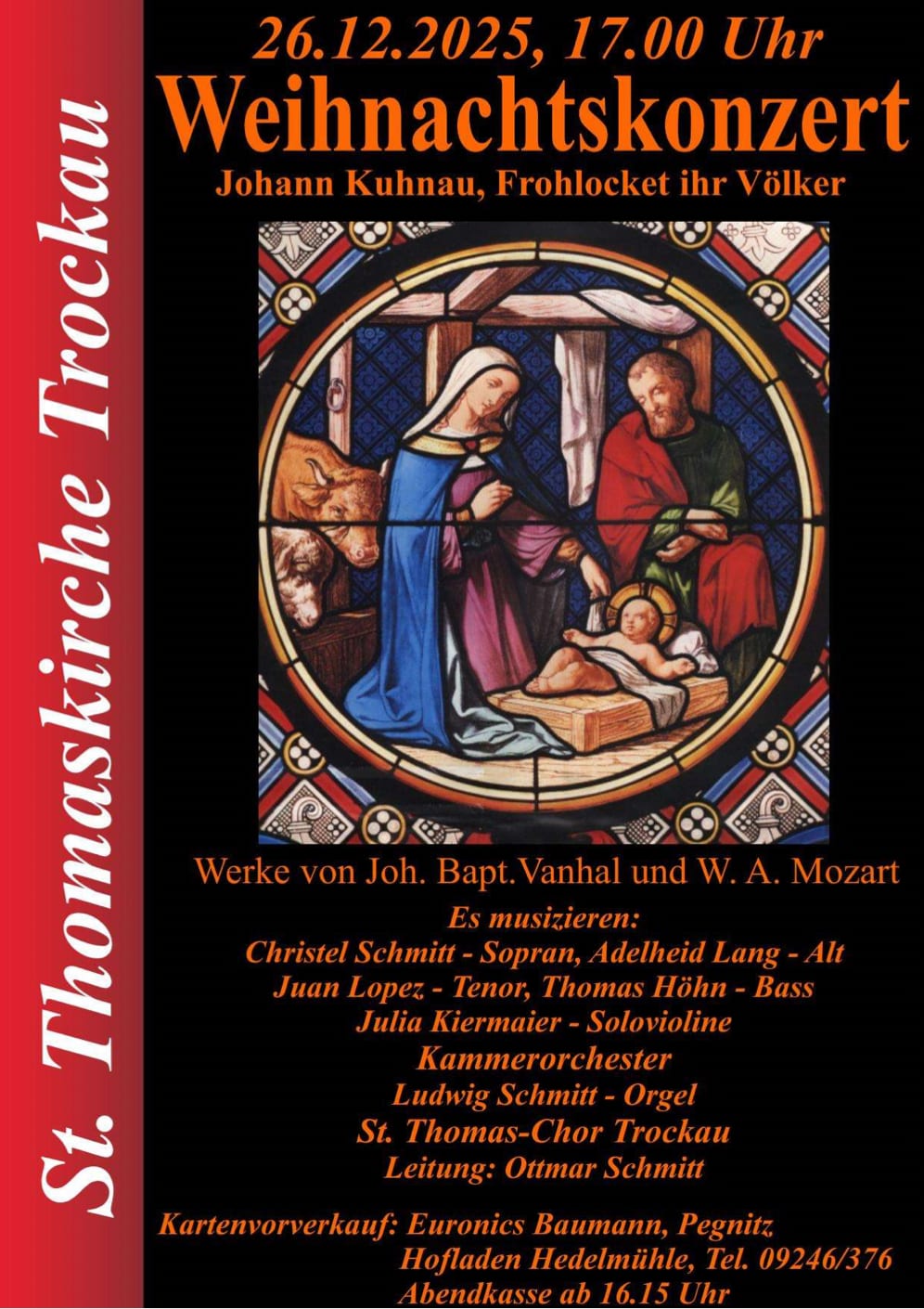 Weihnachtskonzert des St. Thomas Chors